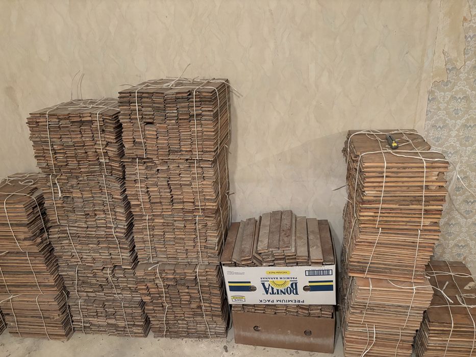 Дървен паркет използван