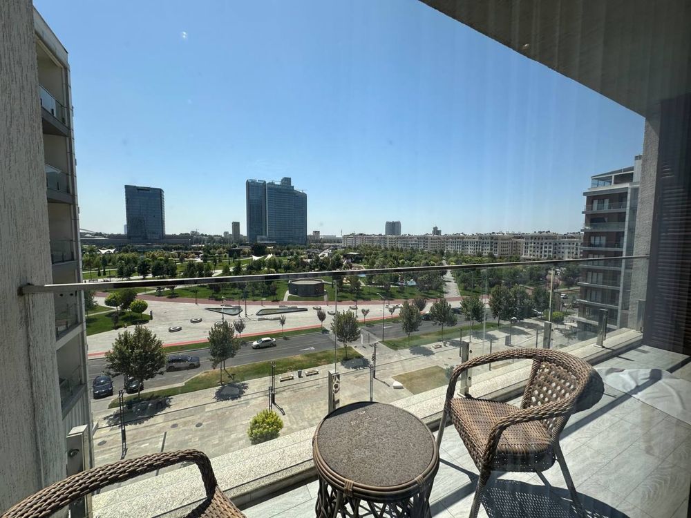 Квартира в ЖК Gardens с видом на парк Посуточно!