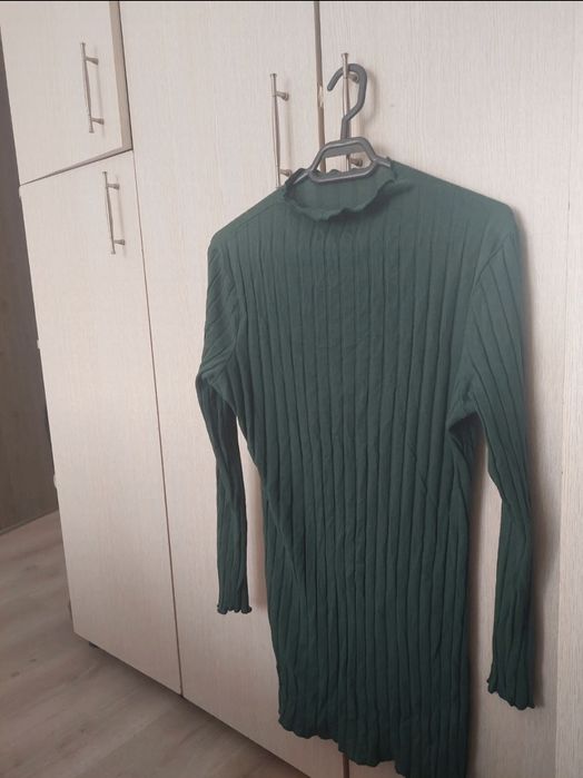 Rochie Shein verde închis, scurtă, mărimea XL