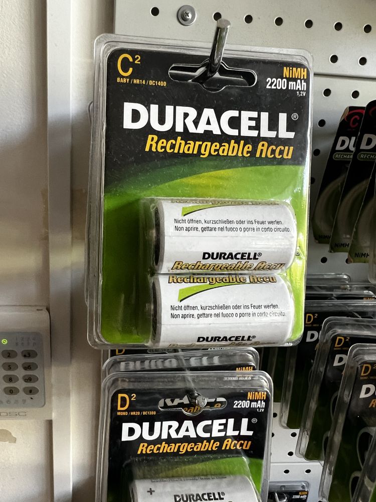 Baterii, Acumulatori reincarcabili Duracell, noi