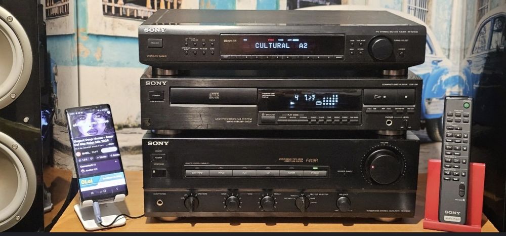 Sony TA-F 419 R amplificator statie sau cd player CD P 291
