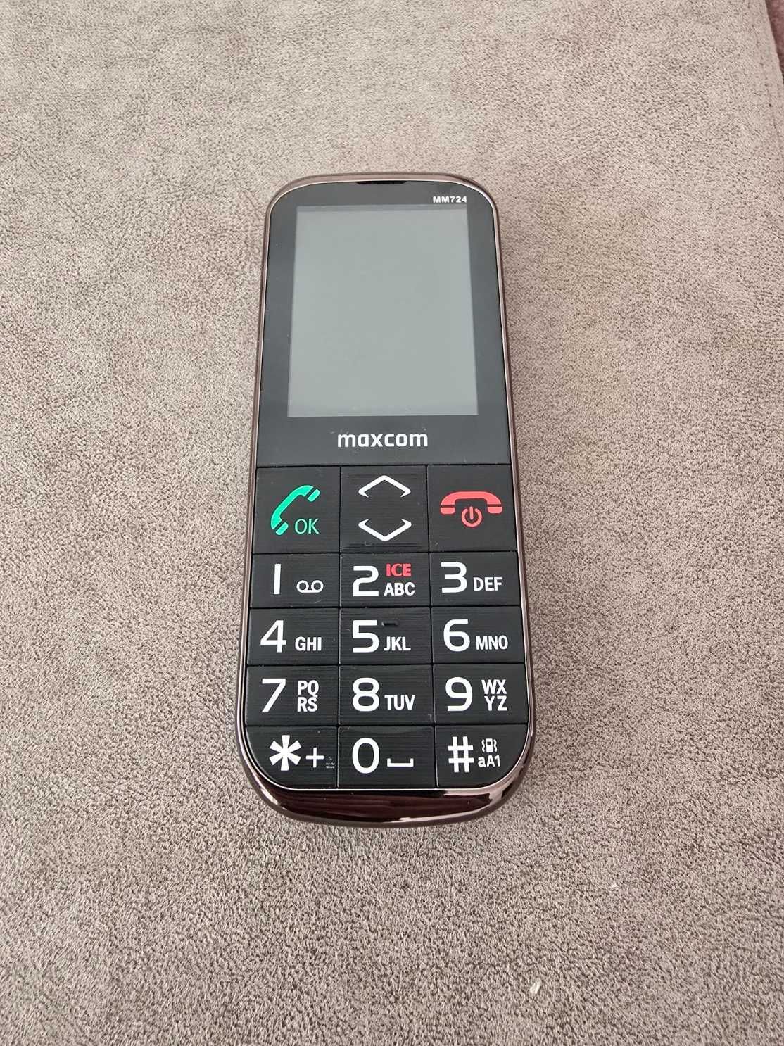 Telefon mobil MaxCom Comfort MM724, TFT 2.2", Single SIM, 4 G (Negru)