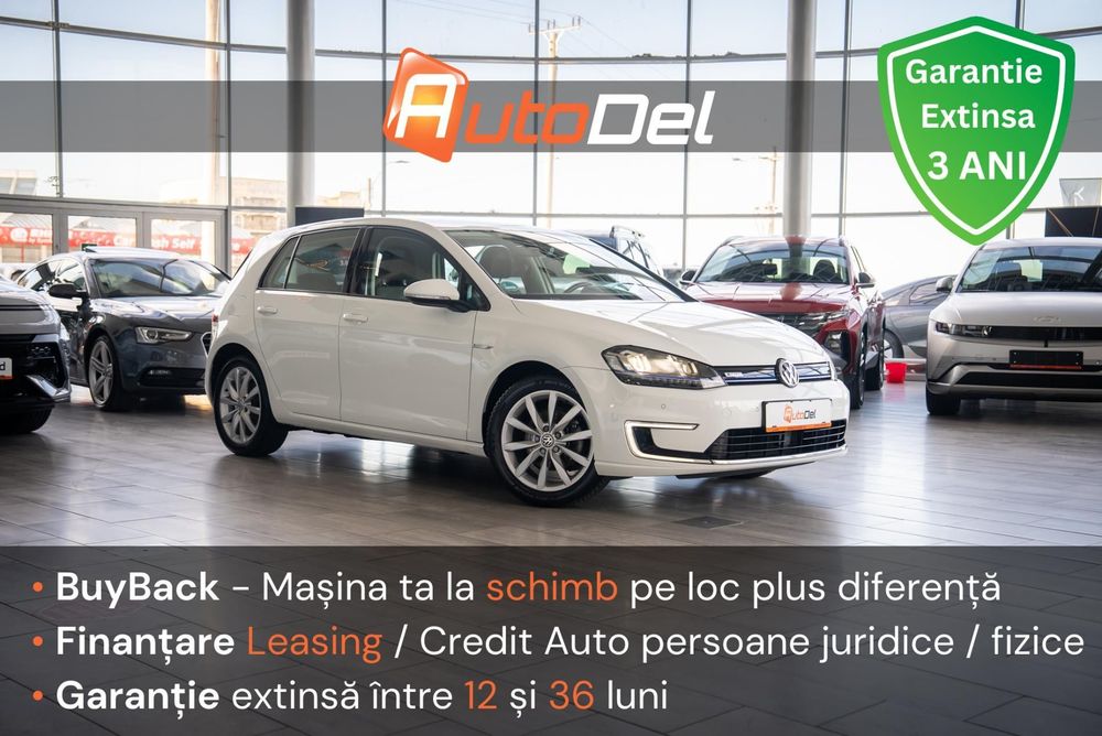 Volkswagen Golf e-Golf Automatic / LED / PDC / Bluetooth / AutoBeam /Geamuri electrice