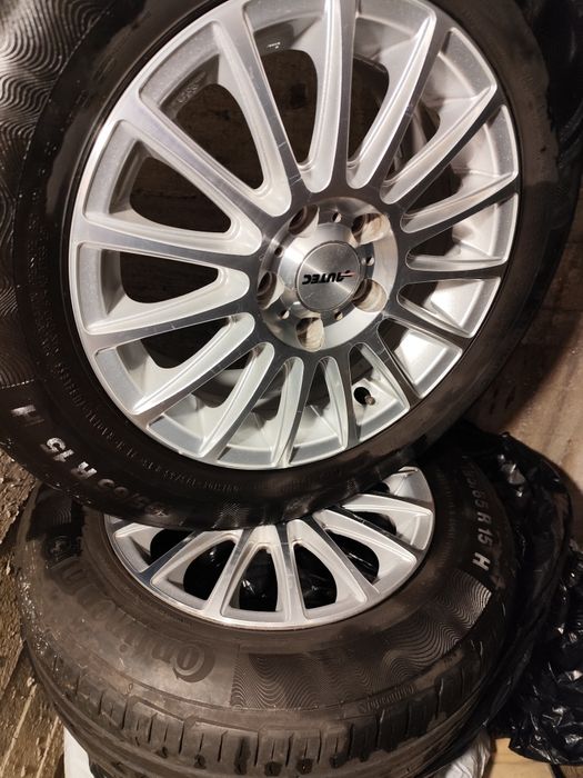 Jante aliaj 15"  5x100(vw, audi a1,a3 chrysler,seat, skoda) +anvelope
