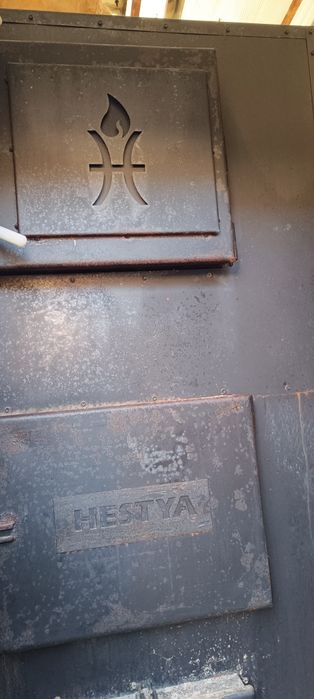 Centrala cu aer cald 150 kw peleți /lemn pentru sere și hale