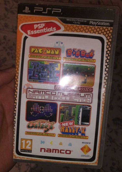 Sony Psp 2004 с 2 игри и зарядно