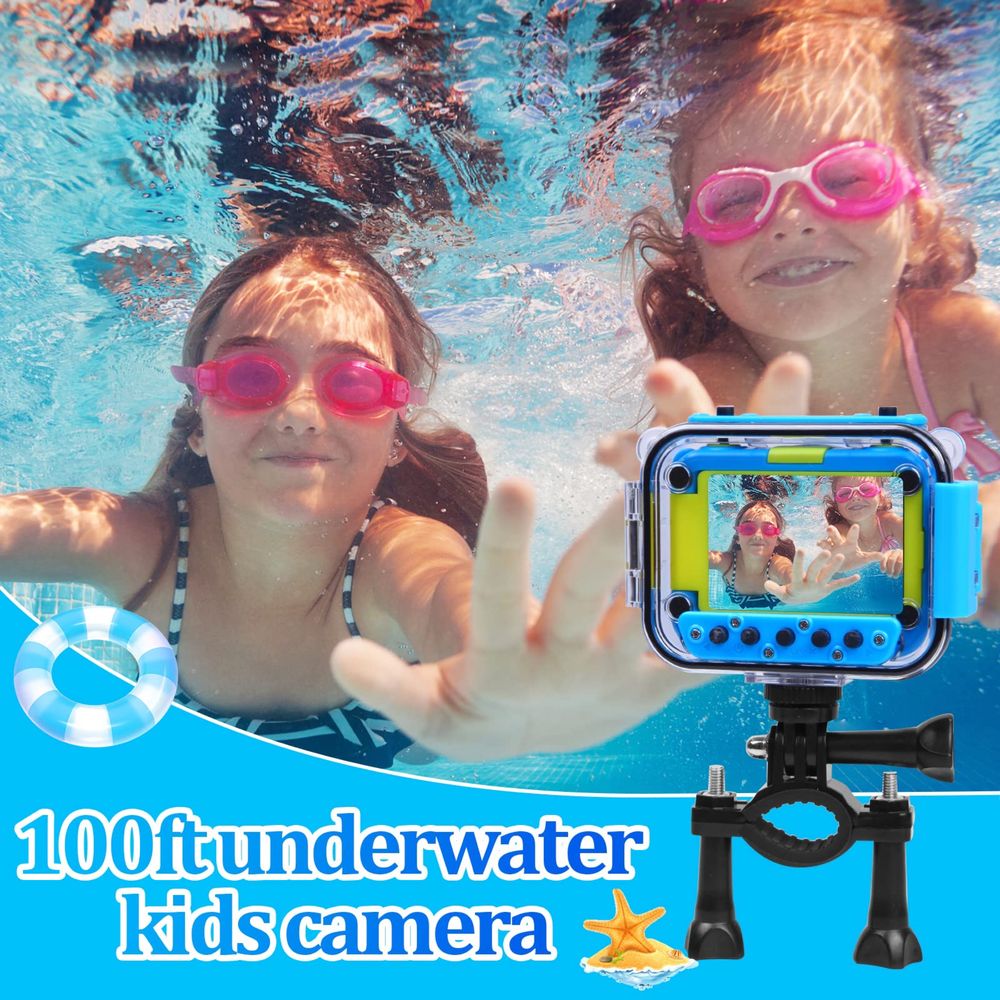 Детска HD Екшън камера/водоустойчив фотоапарат 20MP/подводен спорт