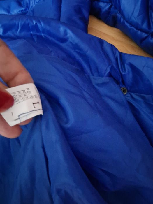 Geaca matlasata dama,Italia,albastru elecric,sezonul rece, super pret