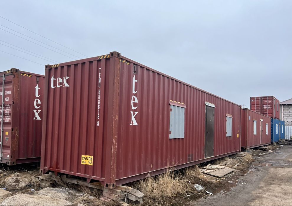 Контейнера 40т., утепленные, НОВЫЕ - бытовка,столовая,офис и др.