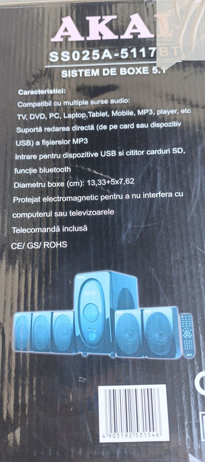 Sistem 5.1 Akai nou