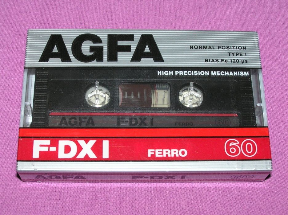 Casete audio Agfa F-DX