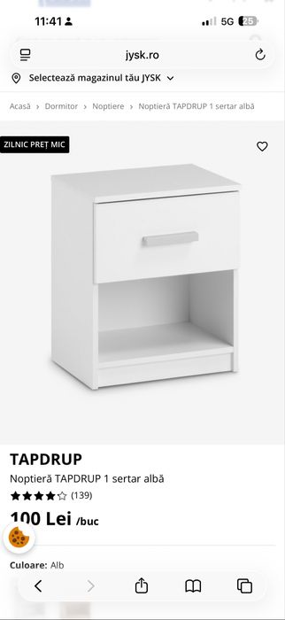 Vând comoda +2 noptiere