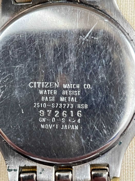 Vitange Citizen Quartz  Two Tone Original