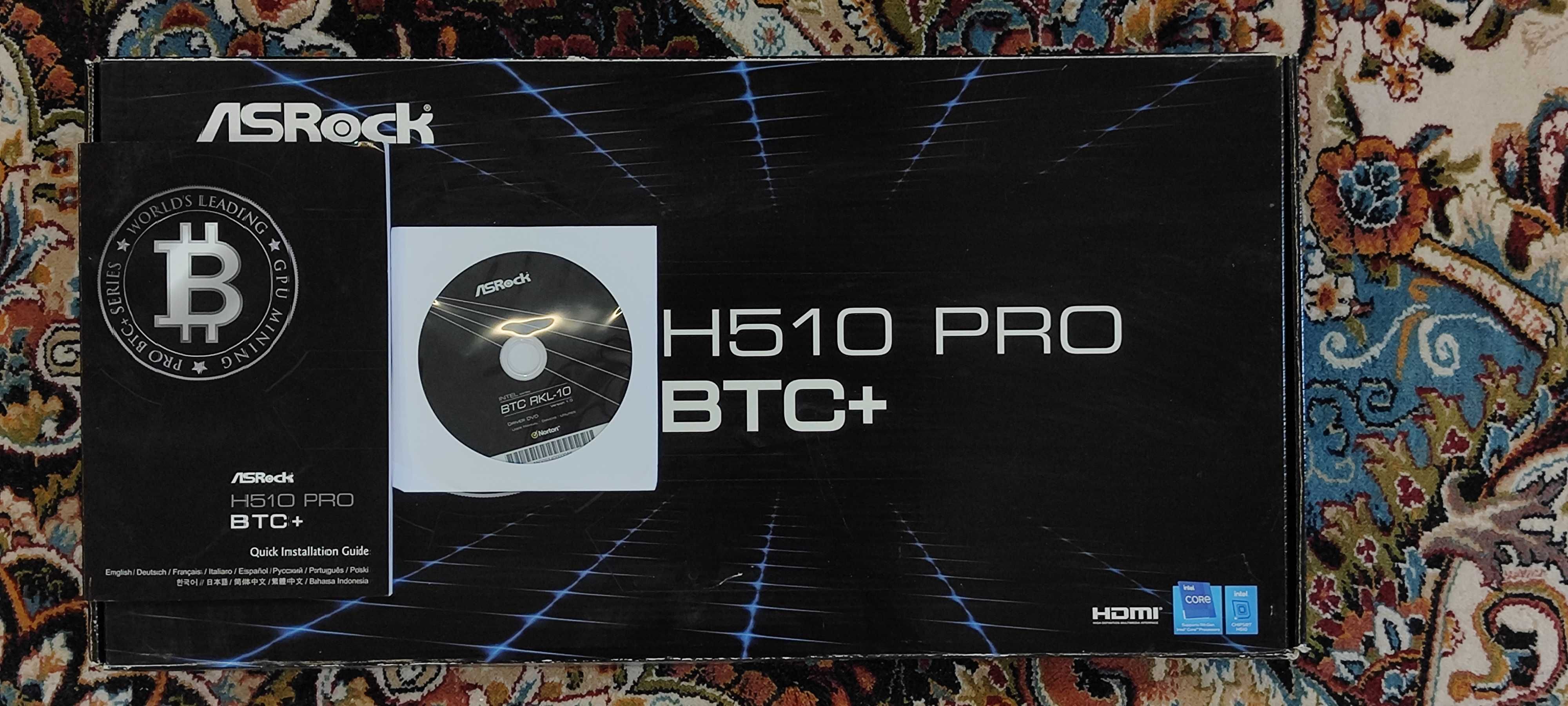 Материнская плата для майнинга H510 Pro BTC+