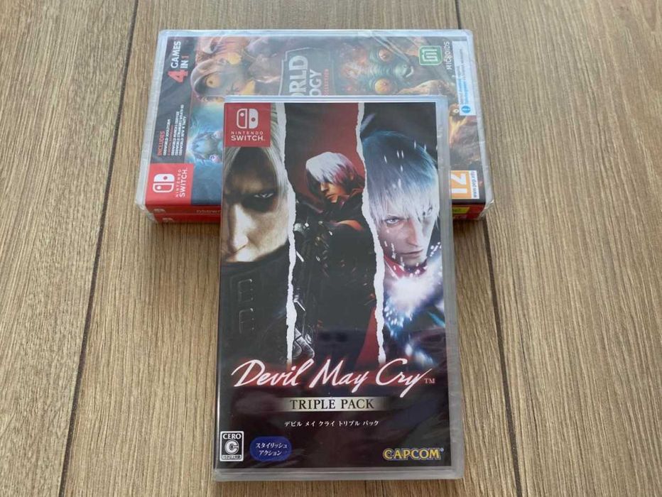 Новый Devil May Cry Triple Pack Nintendo Switch/ DMC Нинтендо Свитч