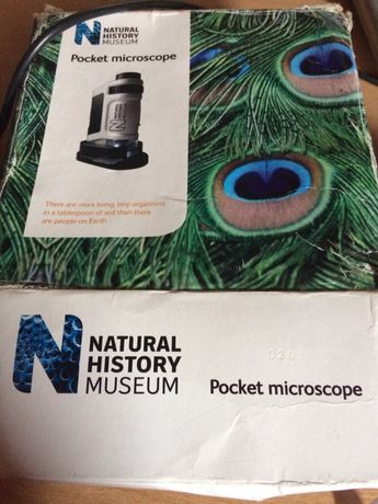 Microscop de buzunar pentru copii, educational National History Museum