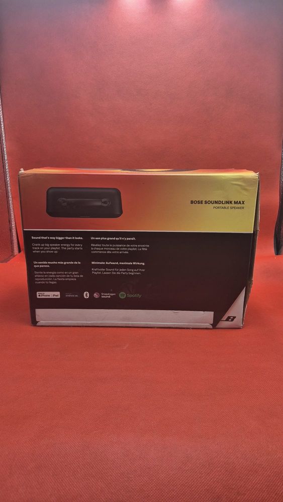 Boxa BOSE Soundlink Max / Sigilata