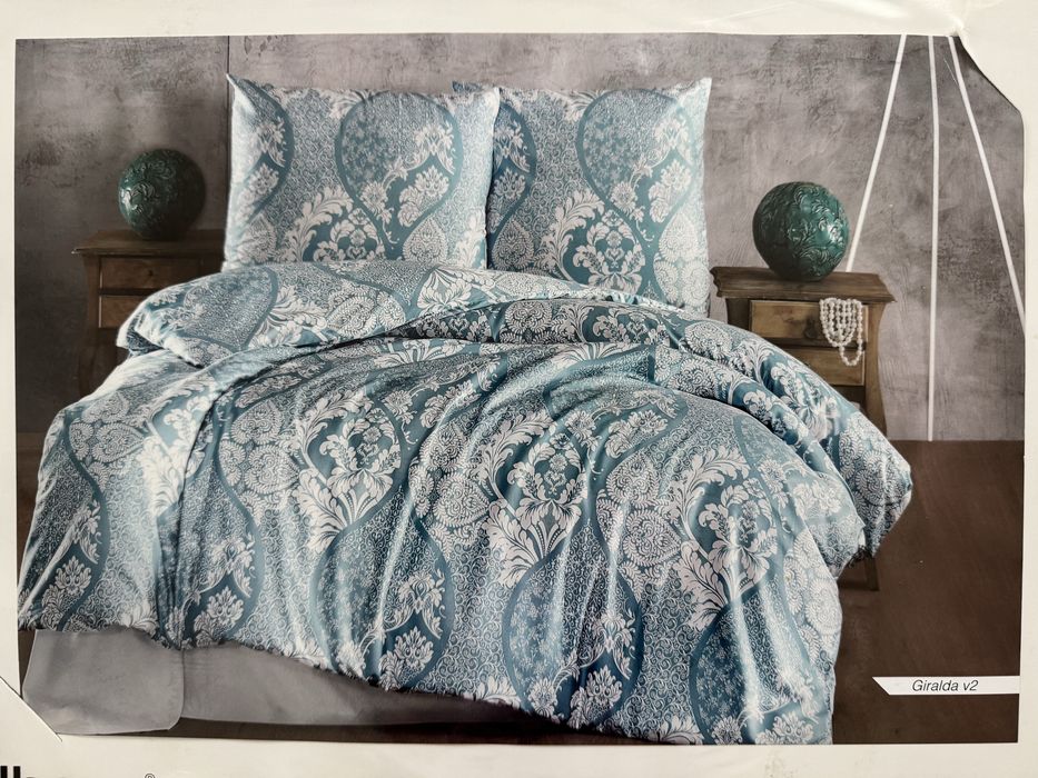 Set lenjerie pat, 135x200, bumbac satinat