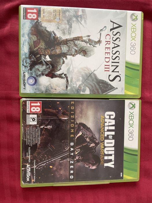 Vand jocuri pentru xbox 360 si xbox one,sunt folosite