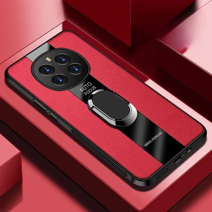 Honor Magic 7 Lite / PORSCHE Кожен кейс гръб с магнитен пръстен