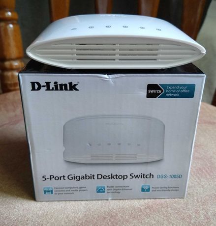 Switch gigabit D-Link DGS-1005D