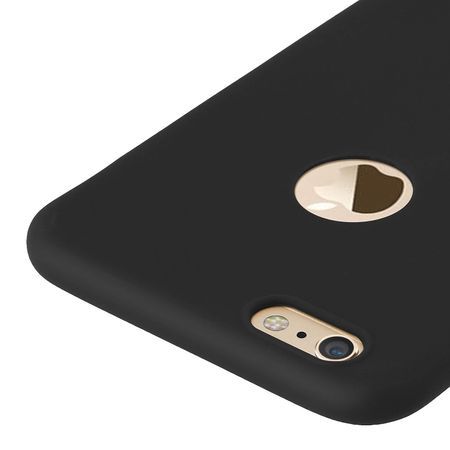 Husa pentru Apple iPhone 6/6S, GloMax Perfect Fit negru mat