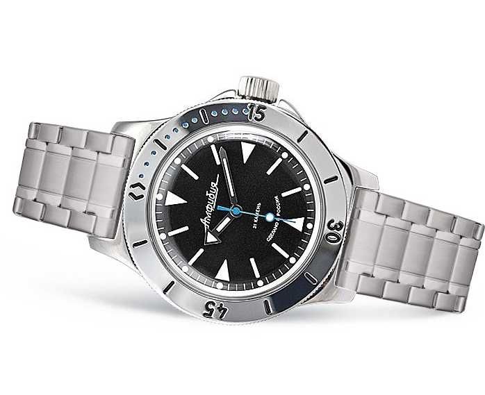 Ceas Vostok Amphibia 120512 cu doua bratari