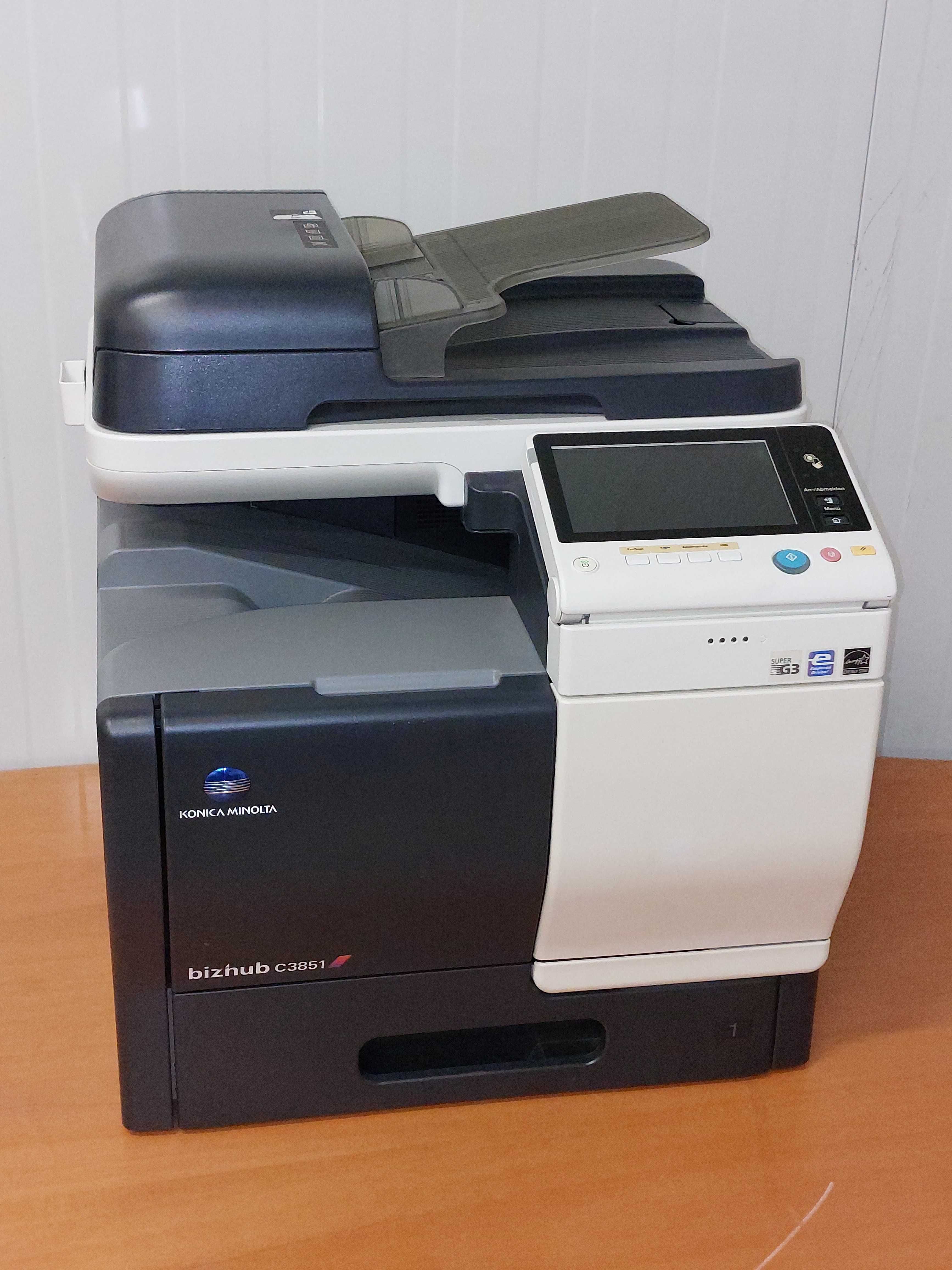 Konica Minolta Bizhub C3851 - цветен, лазерен принтер, копир и скенер!