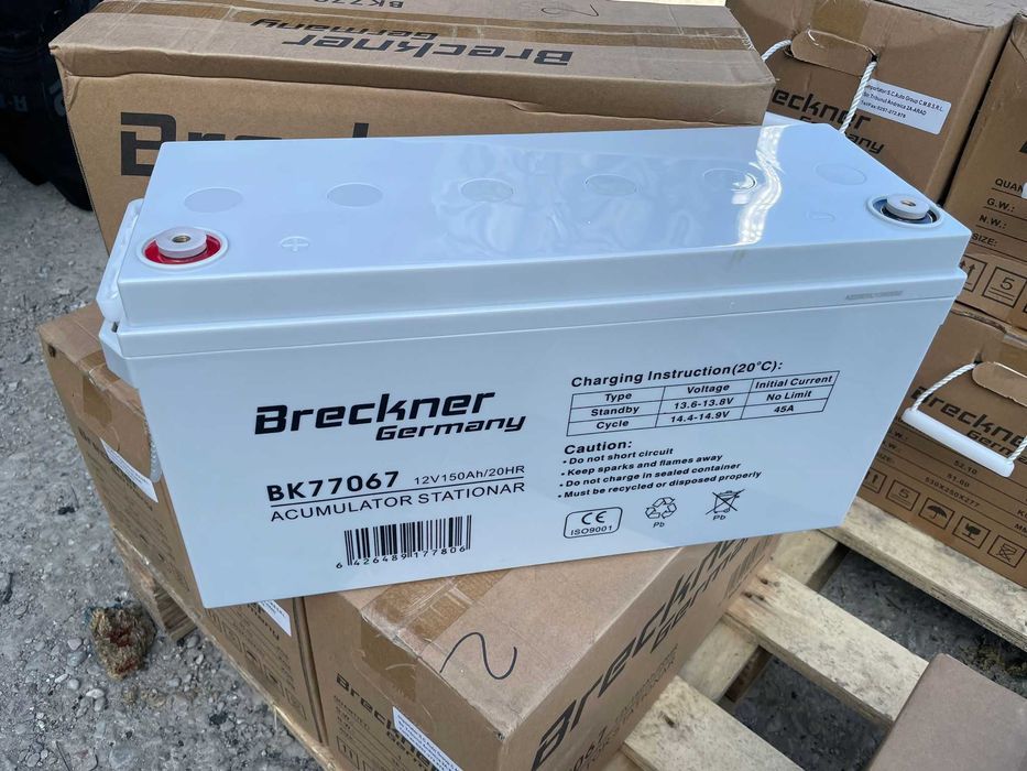 Baterii cu gel pentru sistem panouri solare fotovoltaice