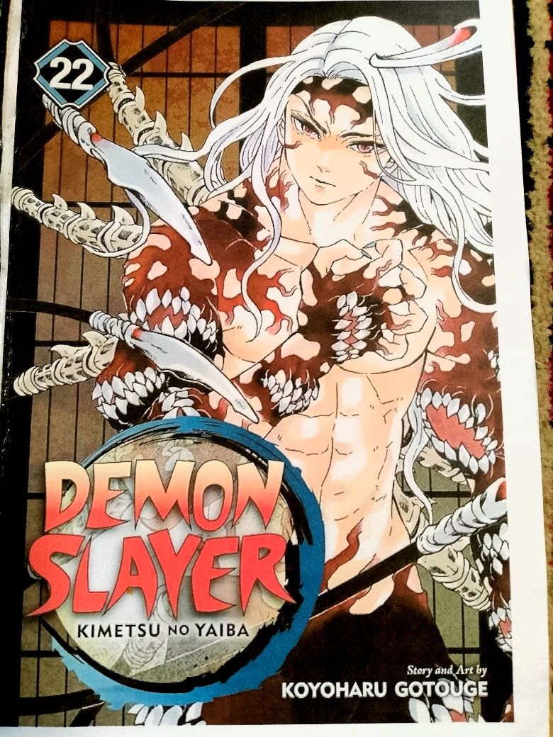 Iblislar qotili manga 22 (Demon slayer) oʻzbek tilida