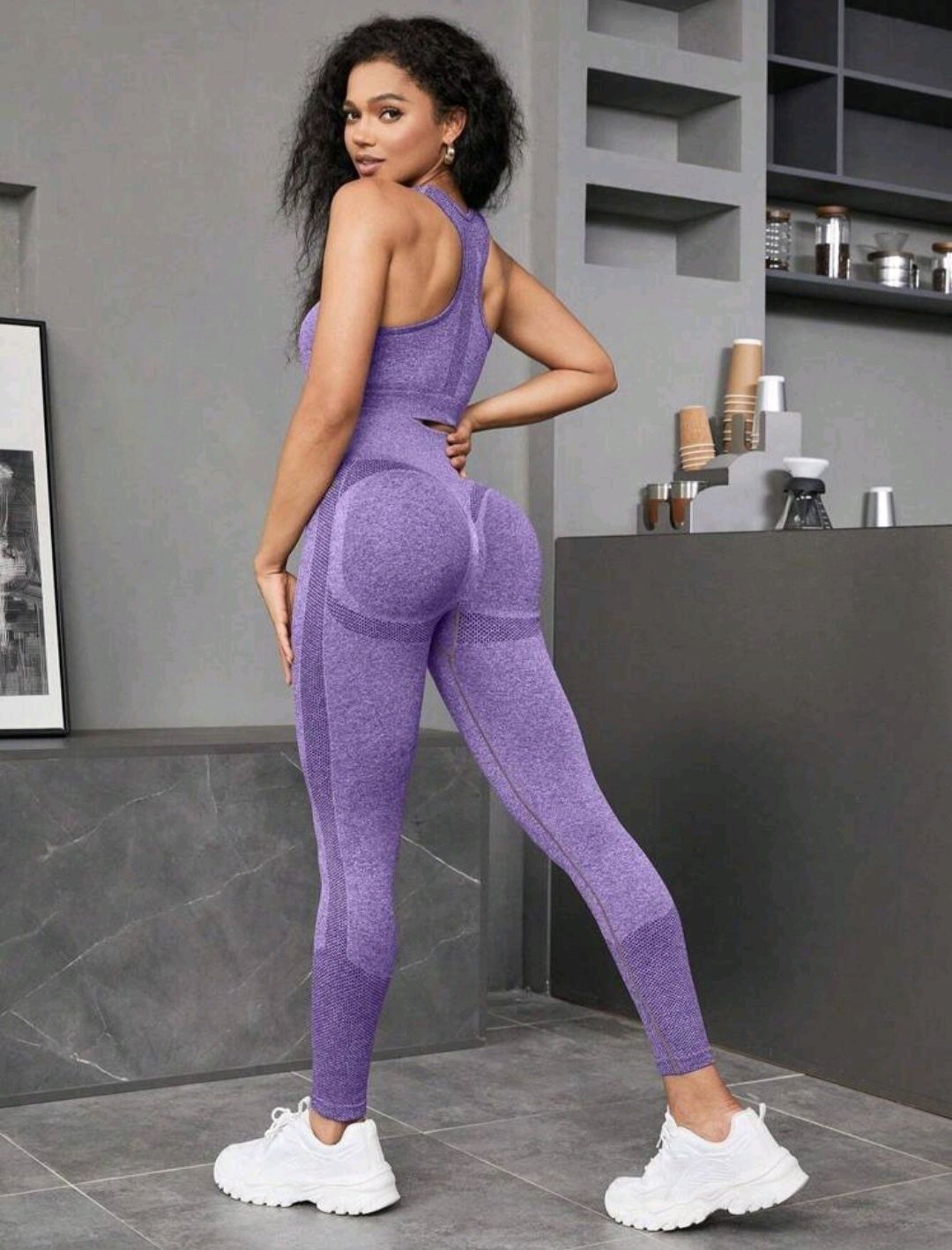 Shein нов дамски спортен комплект