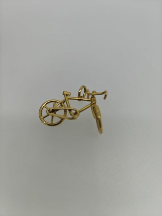 Pandantiv bicicleta aur 18k 5.65gr (r)