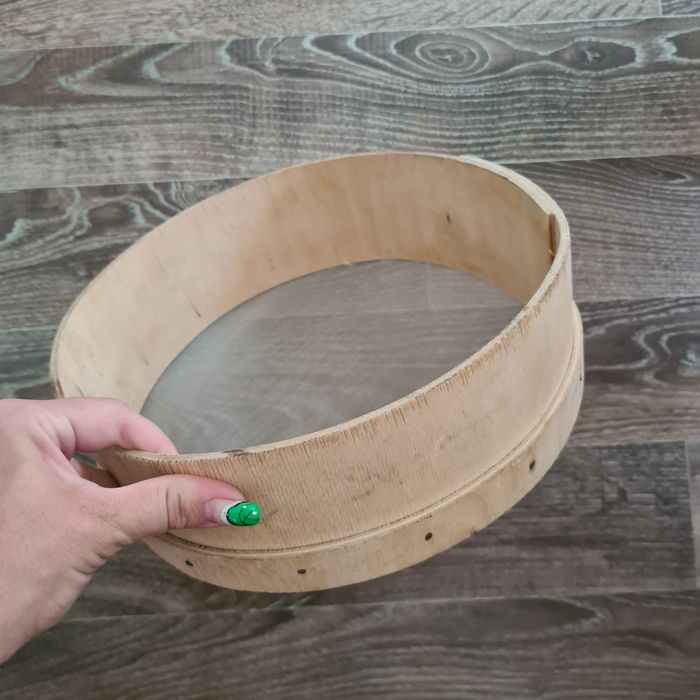 Новое сито для просеивания муки, диаметр 26 см