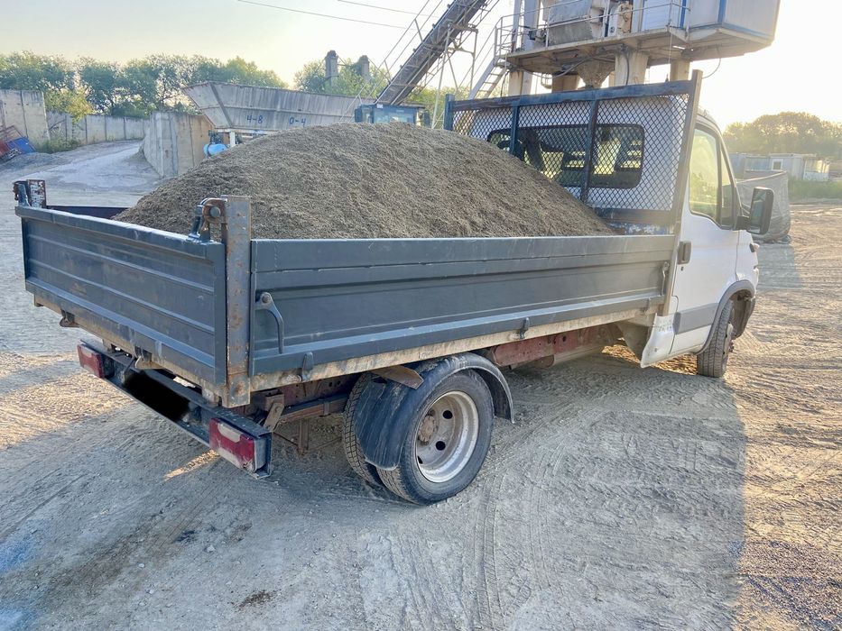 Nisip, Amestec pentru beton, Piatra sparta concasata, Pamant.