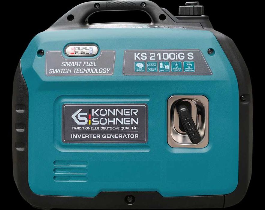Generator inverter Könner Söhnen KS 2100iG S 2.0 kW Benzina/GPL