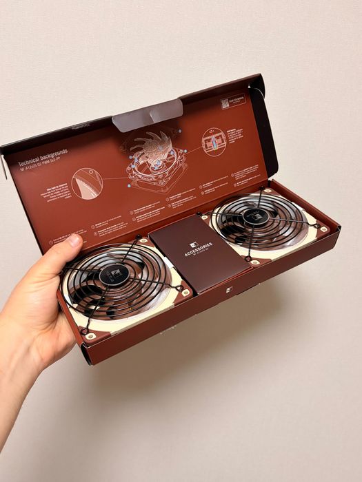 Вентиляторы Noctua NF-A12x25 G2 PWM Sx2-PP