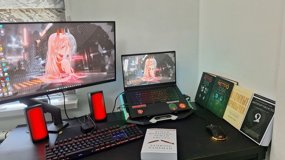 продается Dell G2724D и NB F80