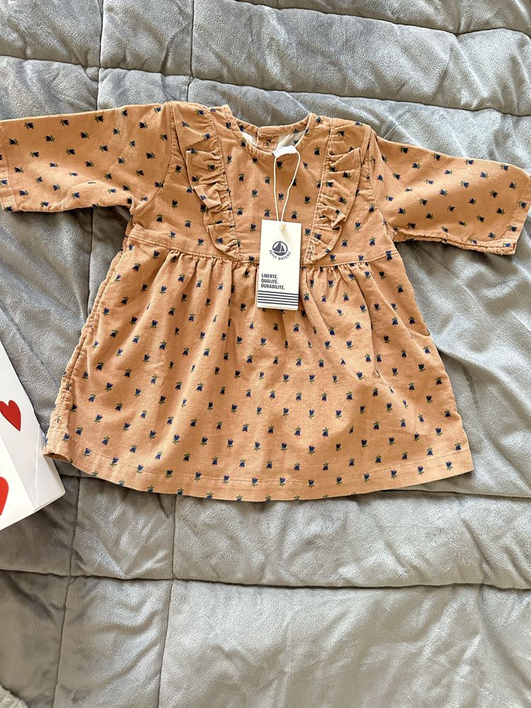 Чисто нови Petit Bateau дрехи за бебе 3-6 месеца