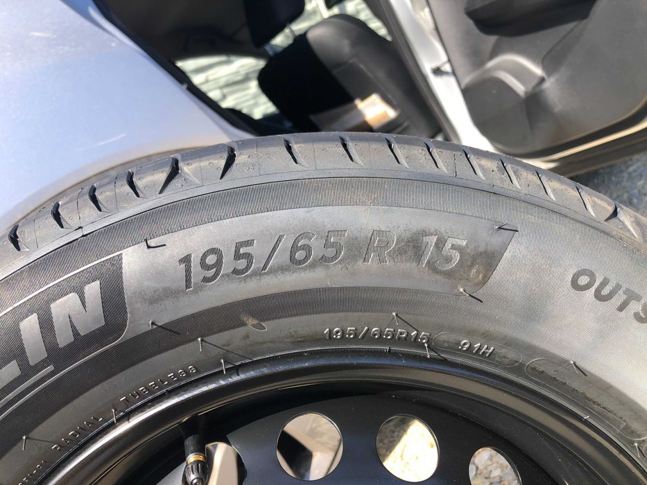Roată de rezervă originală nouă, Megane IV, Michelin 195/65 R15 91H