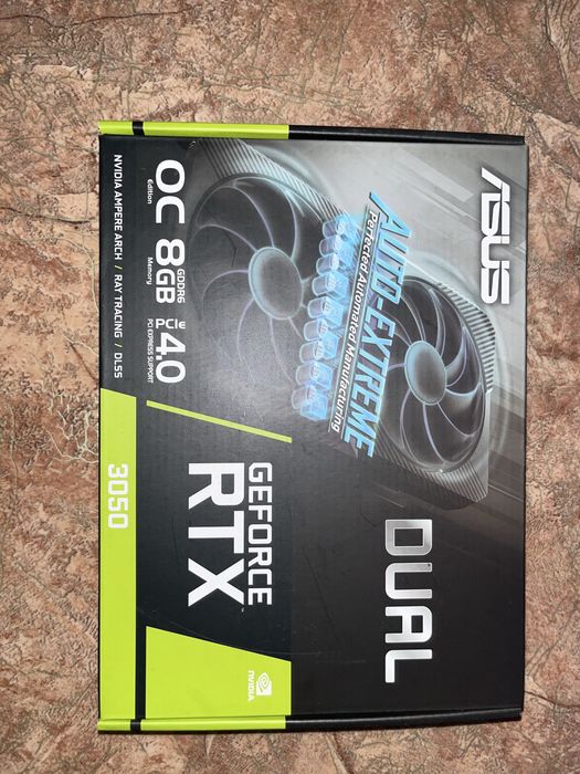 Nvidia asus 3050 8 gb
