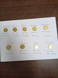 Monede  de colecție 20, 50 eurocenti si 1 euro