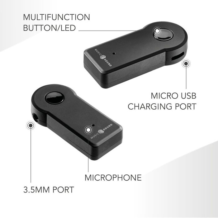 Audio Receiver Music sound Adaptor Bluetooth NOU Sigilat