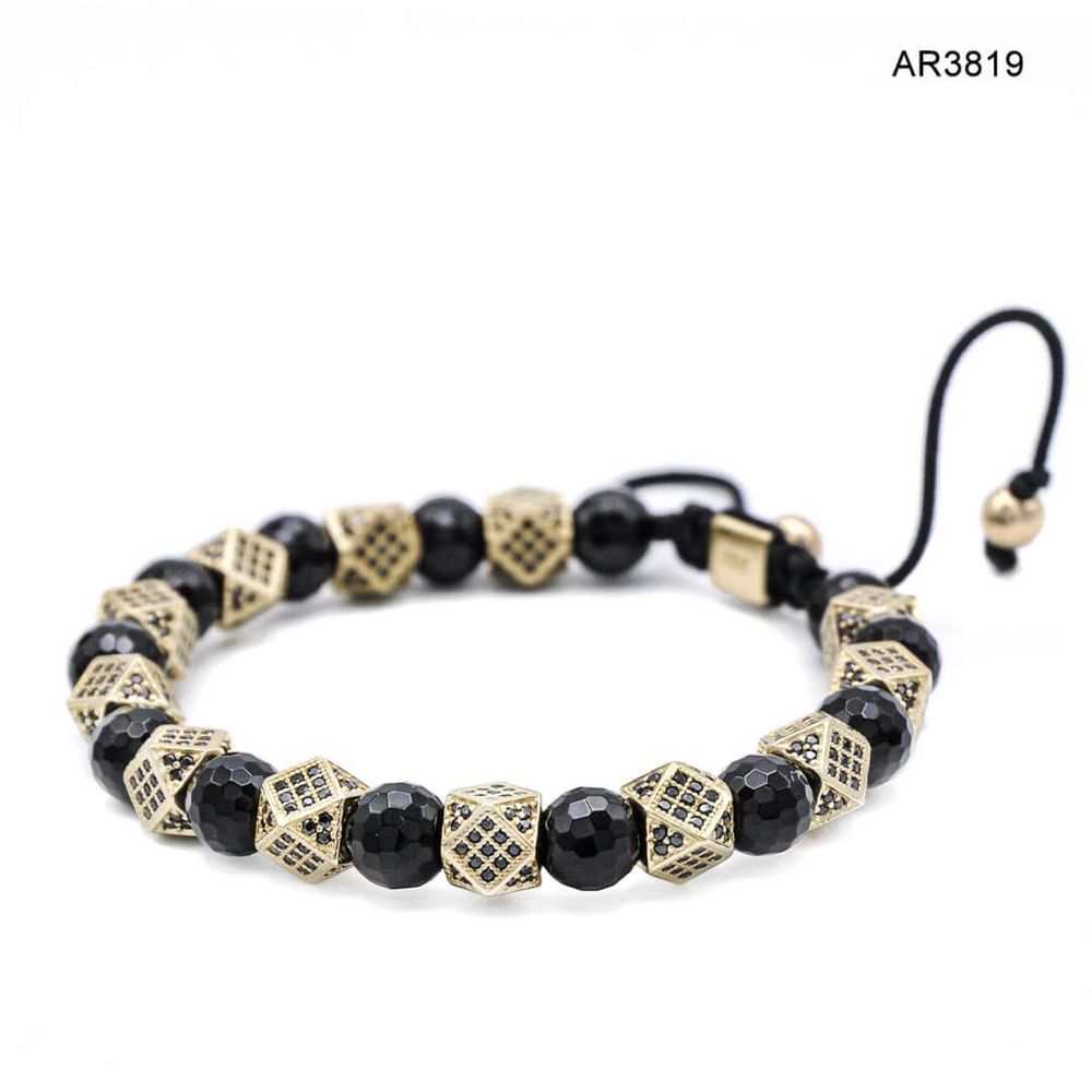 Bratara aur 14K model nou unisex ARJEWELS- [AR3819]