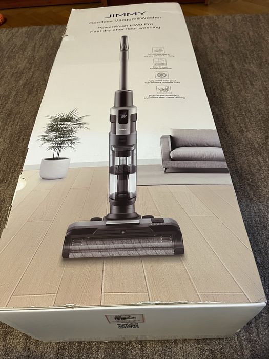 Aspirator Jimmy HW9 Pro cu perie de covor si spalare