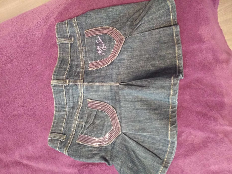 Дънкови дрехи за 7-8 год.момиче