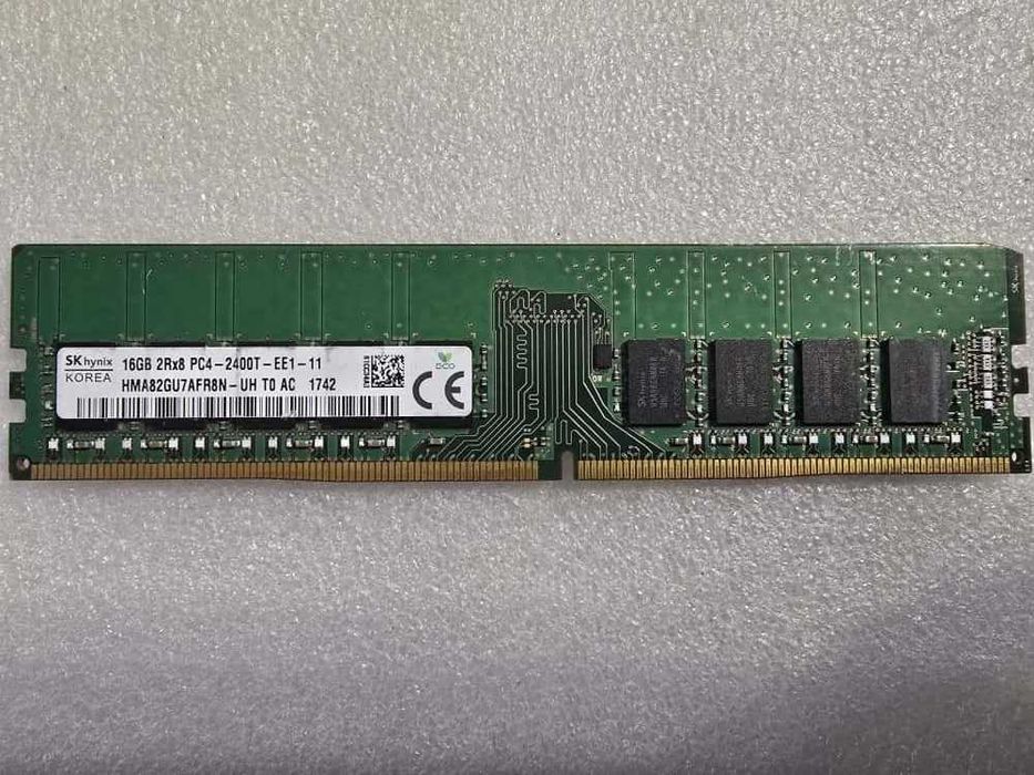 Memorie RAM desktop Hynix 16GB PC4-19200 DDR4 2400MHz ECC Unbuffered