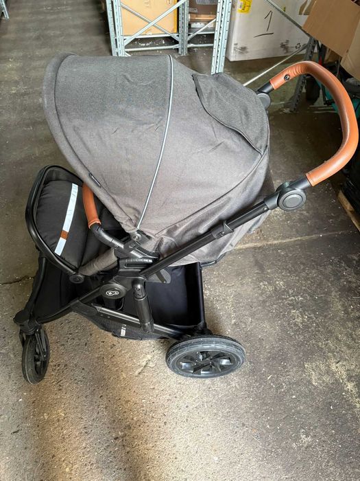 Carucior 3 in 1 Kinderkraft Prime cu landou si scoica auto