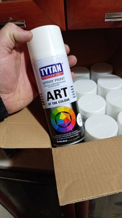 Краска нитроэмаль титан