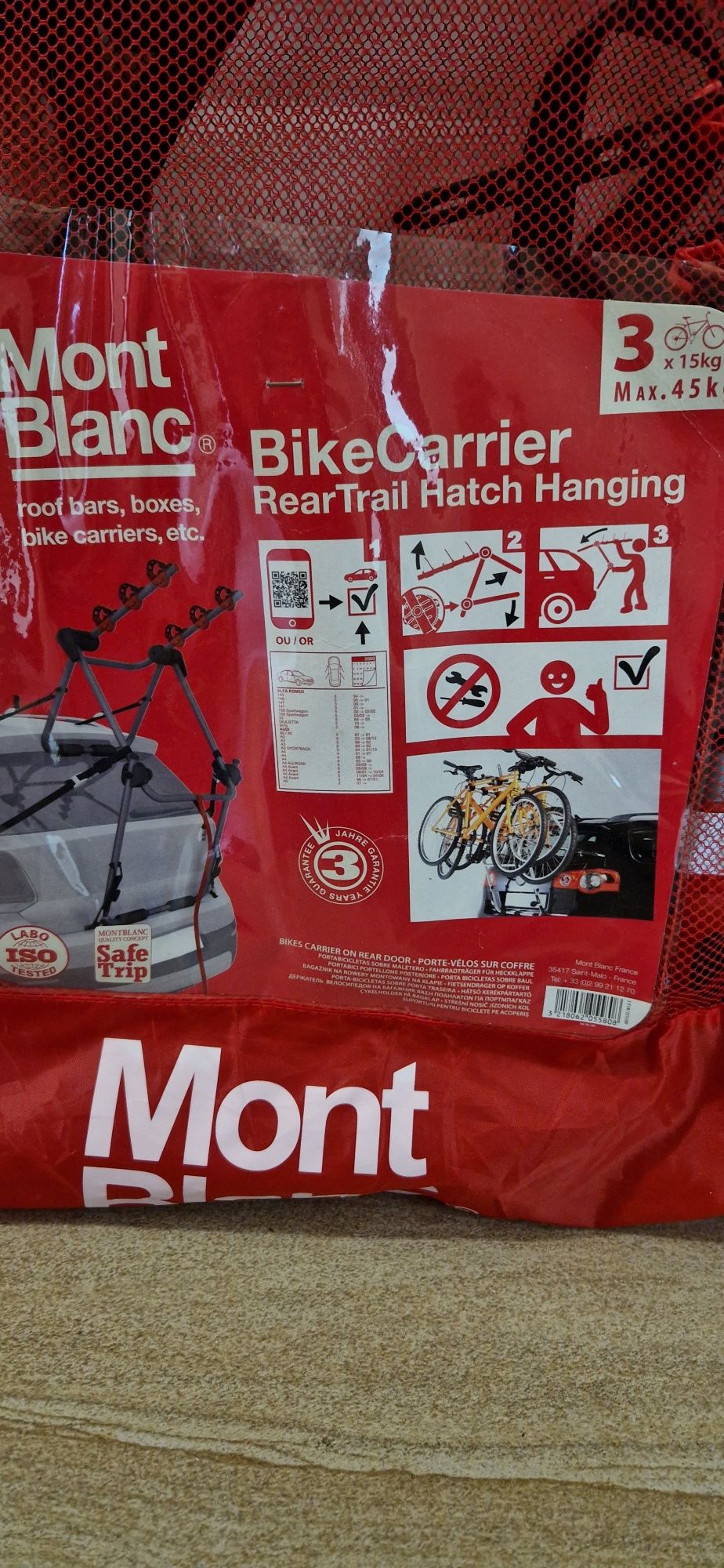Багажник за велосипеди Montblanc