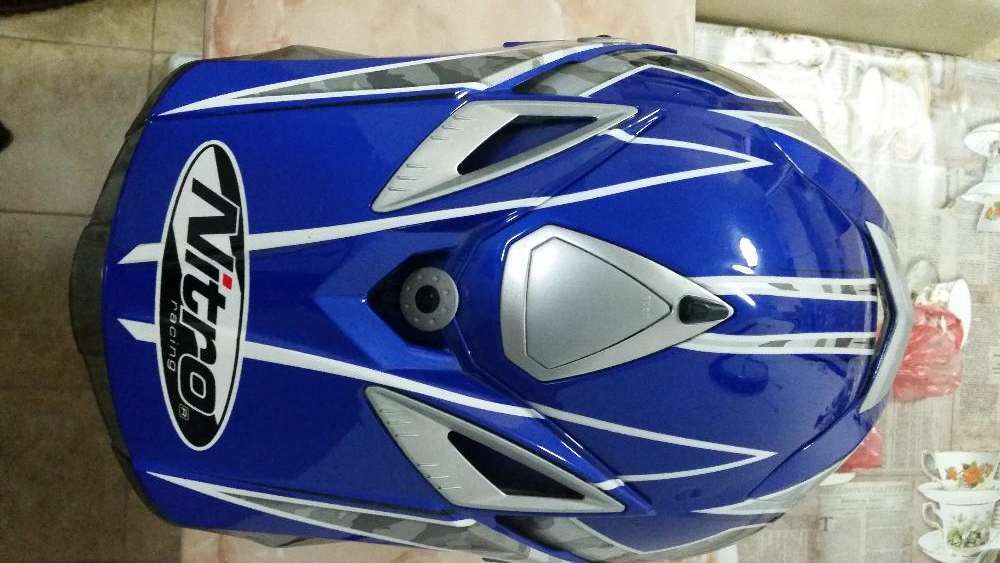 Casca profesionala Enduro/Downhill/ATV/Motocross, model Nitro MX 422.